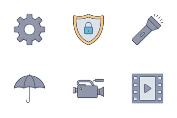 Web- und Mobilanwendungen Symbolpack