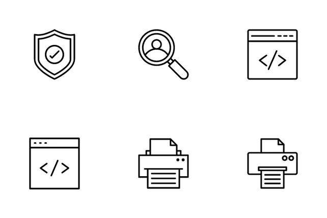 Download Web User Interface Icon pack Available in SVG, PNG & Icon Fonts