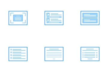 Web Wireframes Icon Pack