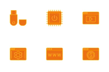 Web y aplicación Paquete de Iconos