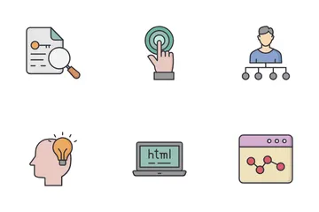Web y SEO Paquete de Iconos