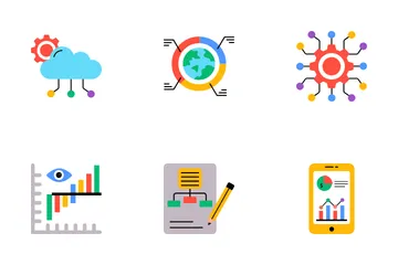 Netz Analyse Symbolpack