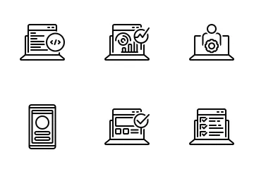 Webdesign And Development Icon Pack