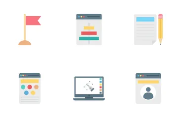 Webdesign und Entwicklung Symbolpack