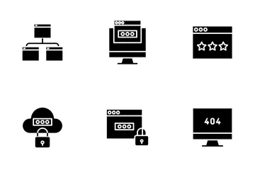 Webdesign und Entwicklung Symbolpack