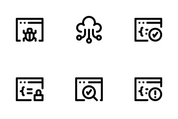 Webdesign und Entwicklung Symbolpack