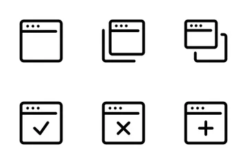 Webpages Vol-1 Icon Pack