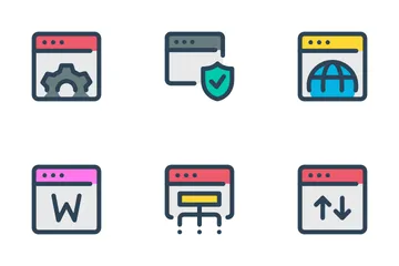 Webpages Vol-2 Icon Pack