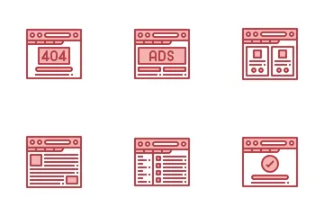 Webseite Icon Pack