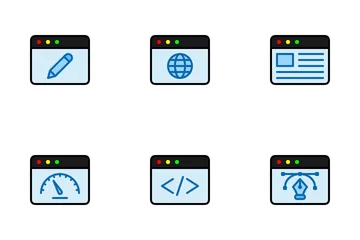 Webseiten Symbolpack