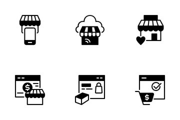 Website Ecommerce Icon Pack
