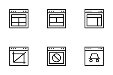 Website Element Icon Pack