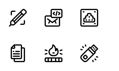 Website Hosting Icon Pack