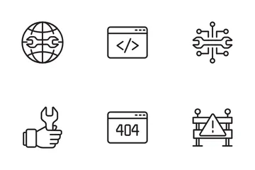 Website Maintenance Icon Pack