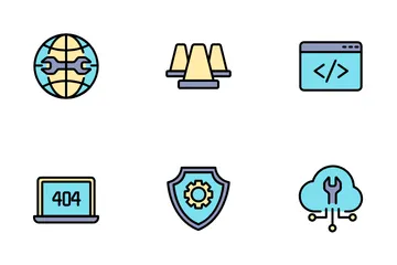 Website Maintenance Icon Pack