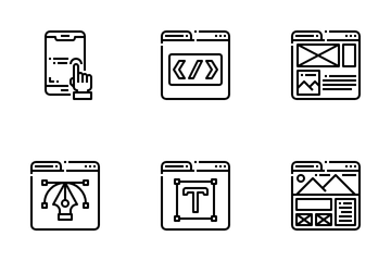 Website Responsive Design Icon Pack