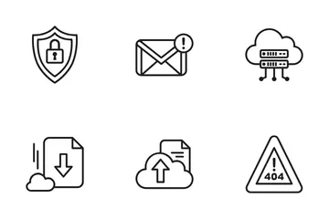 Website und Technologie Symbolpack