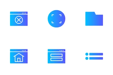 Websites Elements Icon Pack