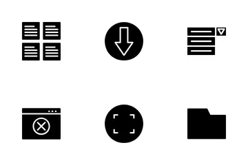 Websites Elements Icon Pack
