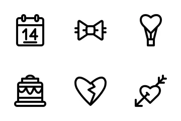 Wedding And Love Icon Pack