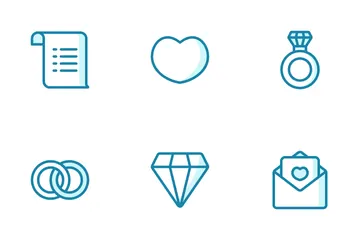Wedding Day Icon Pack
