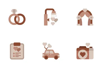 Wedding Event Icon Pack