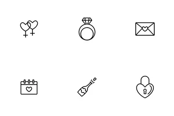 Wedding Icon Pack