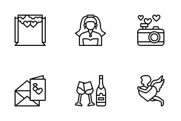 Wedding Icon Pack