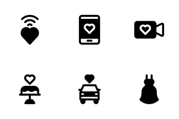 Wedding Love Icon Pack