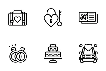 Wedding Party Icon Pack
