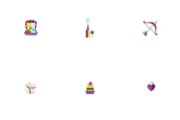 Wedding Plan Icon Pack