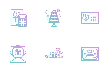 Wedding Step Icon Pack