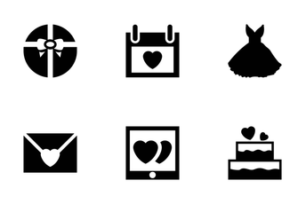 Wedding Vector Icons Icon Pack