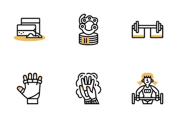 Weight Lifting Icon Pack