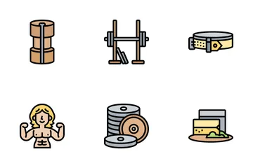 Weight Lifting Icon Pack