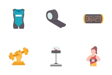 Weight Lifting Icon Pack