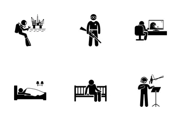 Weird Jobs Icon Pack