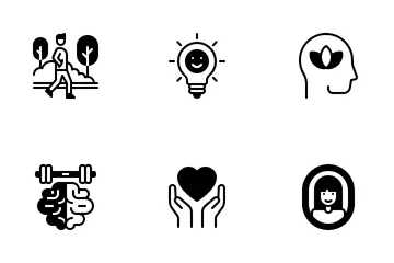 Wellness & Mental Health Icon Pack