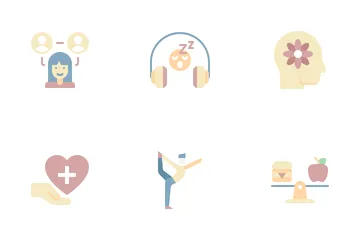 Wellness & Mental Health Icon Pack