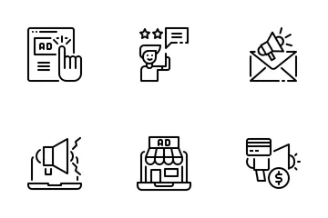 Werbung Symbolpack