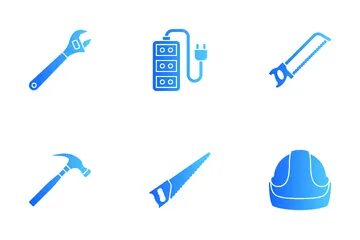 Werkzeuge und Ausrüstung Symbolpack