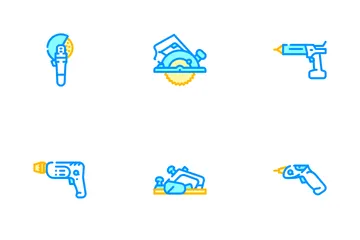Werkzeuge zum Bauen Symbolpack