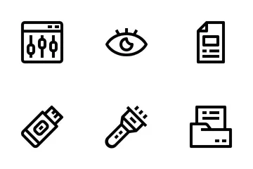 Wesentliches Element Symbolpack