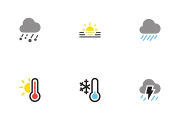 Wetterbericht Symbolpack