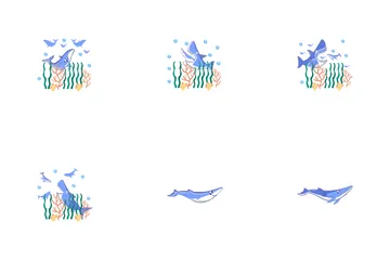 Whale Icon Pack