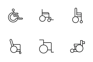Wheelchair Icon Pack