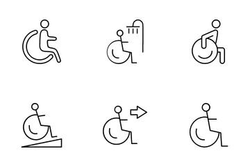 Wheelchair Icon Pack