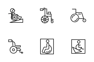 Wheelchair Icon Pack