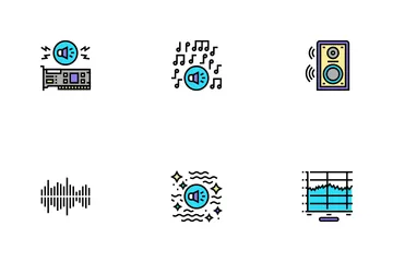 White Noise Hearing Icon Pack