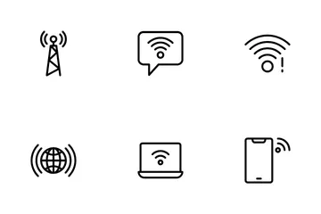 Wi-fi Pacote de Ícones
